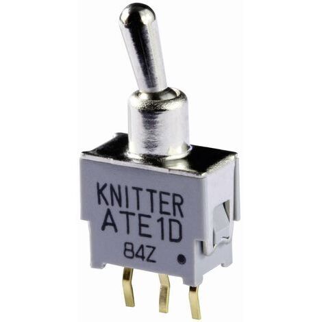 Interrupteur à levier 1 x On/On Knitter-Switch ATE 1D-RA 48 V DC/AC 0.05 A à accrochage 1 pc(s) (1/3)