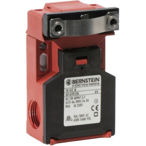 Interrupteur de sécurité BERNSTEIN SK-U1Z M 6016119016 240 V/AC 10 A actionneur séparé à rappel IP65 1 pc(s) (1/2)