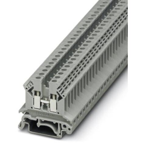 Bloc de jonction simple Phoenix Contact UK 2,5 B 3001035 gris 50 pc(s) D93294 (1/2)