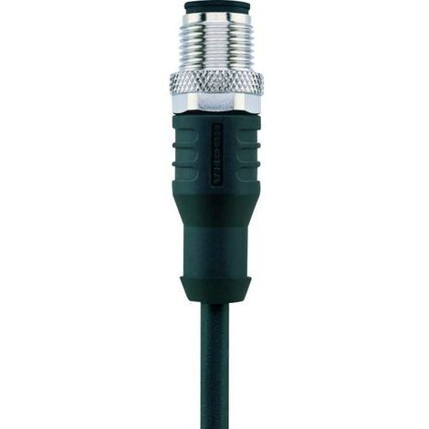 Câble M12 pour capteurs/actionneurs Automation Line Escha AL-WAS4-5/S370 8043818 Pôle: 4 Contenu: 1 pc(s) (1/3)