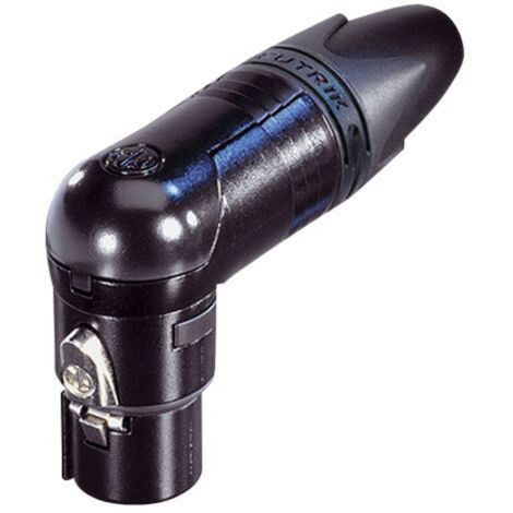 XLR femelle, coudé Neutrik NC4FRX Nombre de pôles: 4 argent 1 pc(s) (1/2)