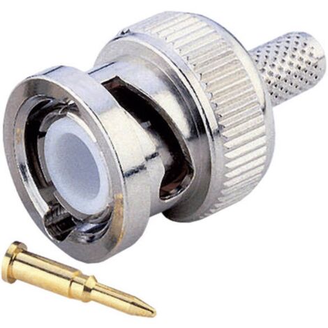 CONNECTEUR BNC BKL ELECTRONIC 401250 MÂLE DROIT 50 Î© 1 PC(S) (1/2)