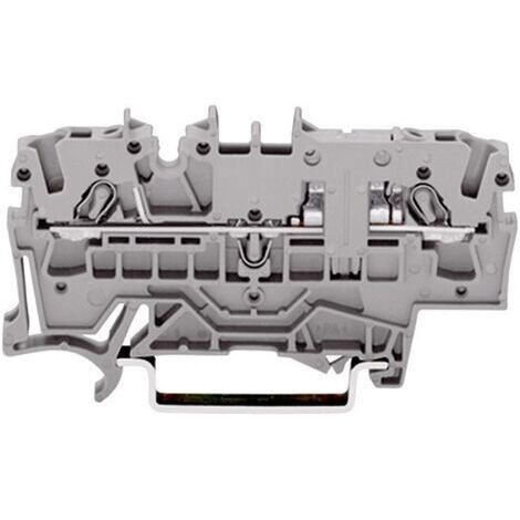 Borne de passage WAGO 2002-1601 5.20 mm ressort de traction Affectation: L gris 1 pc(s) (1/5)