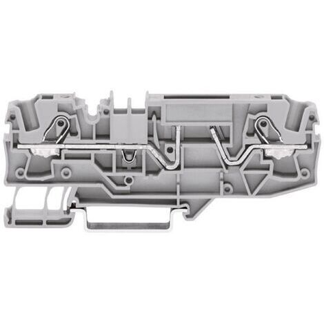 Bloc de jonction à fusibles WAGO 2002-1681 5.20 mm ressort de traction Affectation: L gris 1 pc(s) D25225 (1/5)