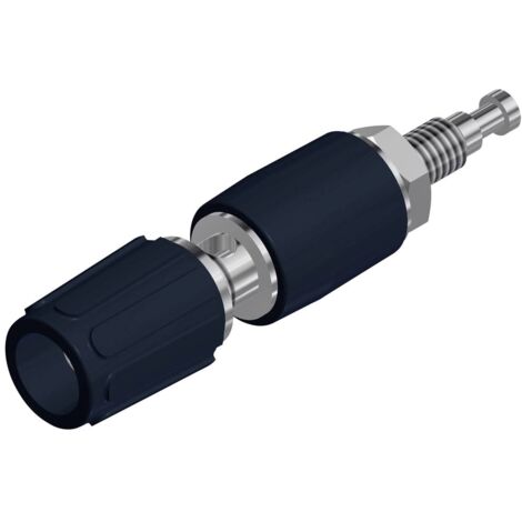 Borne de polarité Ø stylo (détails): 2 mm SKS Hirschmann MPK 1 930268100 noir 6 A 1 pc(s)