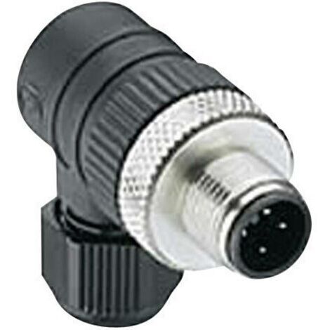 Connecteur non confectionné pour capteurs/actionneurs Lumberg Automation RSCW 4/7 108653 M12 mâle, coudé Nombre de pôle (1/2)