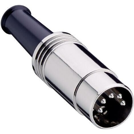 Connecteur rond DIN mâle, droit Lumberg 0131 08-1 Nombre de pôles: 8 argent 1 pc(s) D22282 (1/3)
