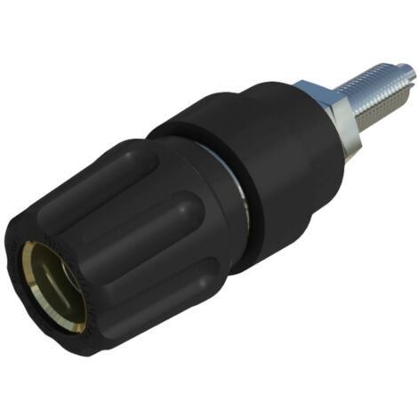 Borne de polarité Ø stylo (détails): 4 mm SKS Hirschmann PKNI 20 B 930144100 noir 63 A 1 pc(s)