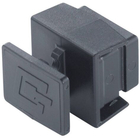 Capot de protection Metz Connect 1401048102KI RJ45 noir 1 pc(s) D21891 (1/2)
