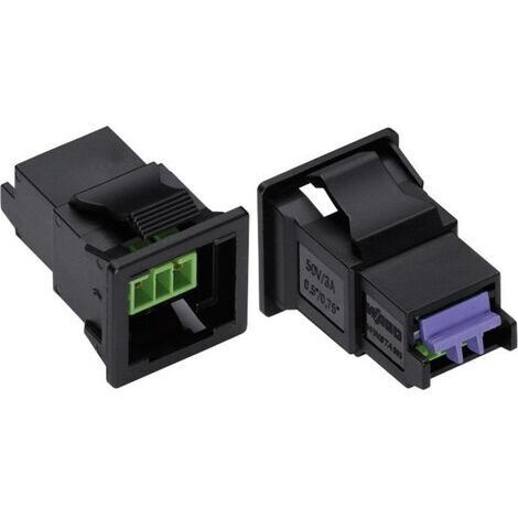 Connecteur d'alimentation série (connecteur réseau) WINSTA KNX WAGO 893-2002 femelle, droit Nombre total de pôles: 2 3 (1/2)