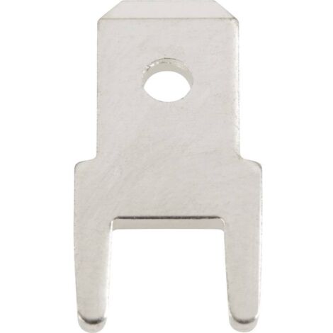 Languette 4.8 x 0.8 mm Vogt Verbindungstechnik 382508.68 180 ° non isolé métal 100 pc(s) D28740 (1/2)