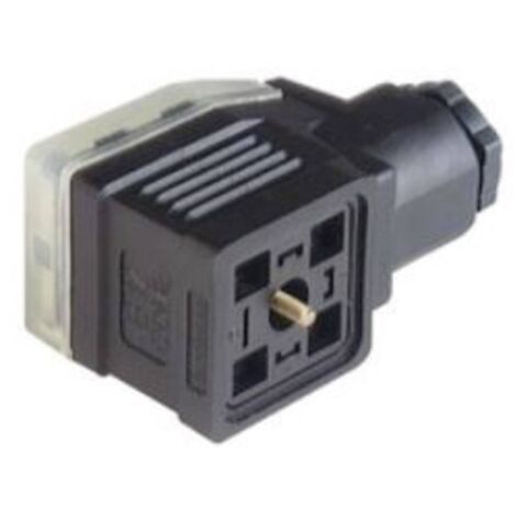 Prise de courant Hirschmann GDME 3020 934 455-100-1 noir Pôle:3 + T 1 pc(s) D24234 (1/5)