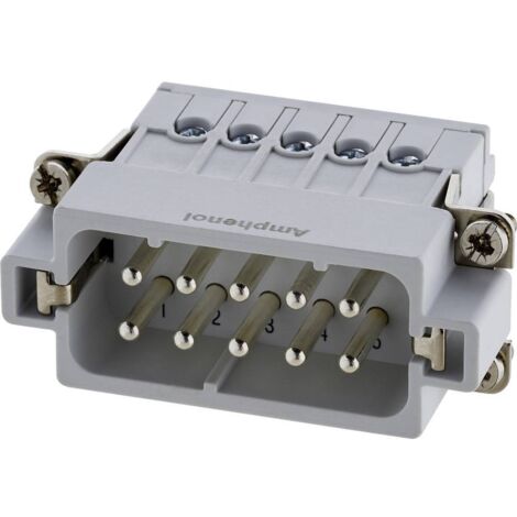 Amphenol C146 10A010 002 4 embouts contacts plaqués argent 1 pièce D24180 (1/2)