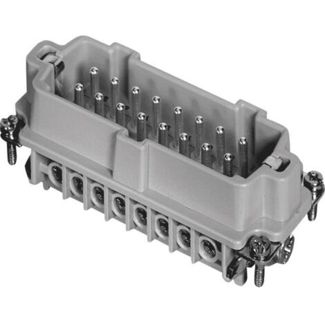 Insert mâle Nombre total de pôles 16 + PE Amphenol C146 10A016 002 1-1 Heavy/mate® C146 1 pc(s) (1/2)