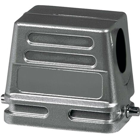 Amphenol C146 21R010 500 1 boîtier de tulle 2 étrier transversal, 1 sortie de câble sur le côté, bas de forme 1 pièce (1/2)