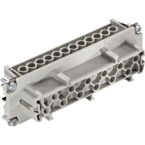 LAPP 10197000 Insert femelle EPIC® H-BE 24 Nombre total de pôles 24 + PE 1 pc(s) (1/3)