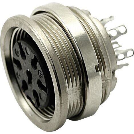 Amphenol T 3303 000 Cosse cylindrique mâle embase femelle Nombre total de pôles: 4 Série (connecteur rond): C091 1 pc(s (1/4)