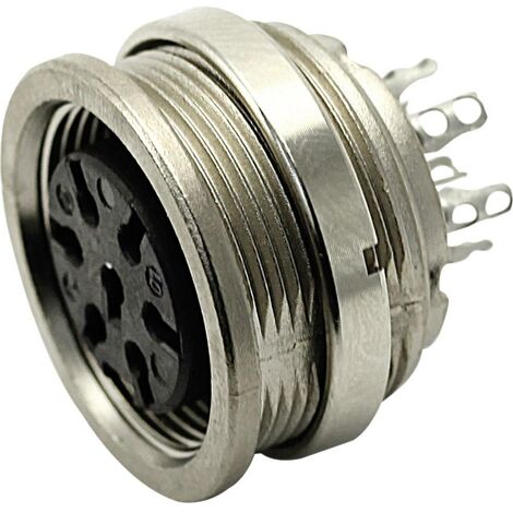Amphenol T 3638 000 Cosse cylindrique mâle embase femelle Nombre total de pôles: 12 Série (connecteur rond): C091 1 pc( (1/3)