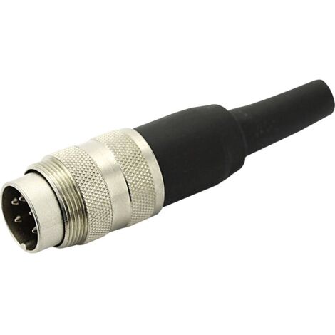 Amphenol T 3504 001 Cosse cylindrique mâle mâle, droit Nombre total de pôles: 8 Série (connecteur rond): C091 1 pc(s) D17711 (1/3)