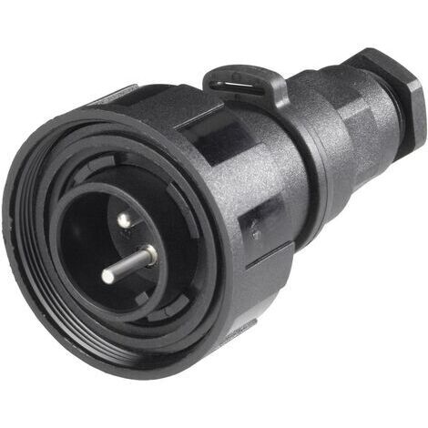 Bulgin PX0731/P Cosse cylindrique mâle mâle, droit Nombre total de pôles: 3 Série (connecteur rond): PX07 1 pc(s) D17589