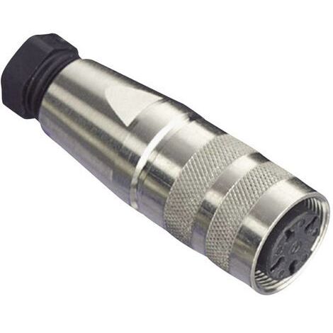 Pollin 453553 Connecteur Rond Embase Femelle, Mâle Nombre Total De Ples 4 1 Set D733492 67985353