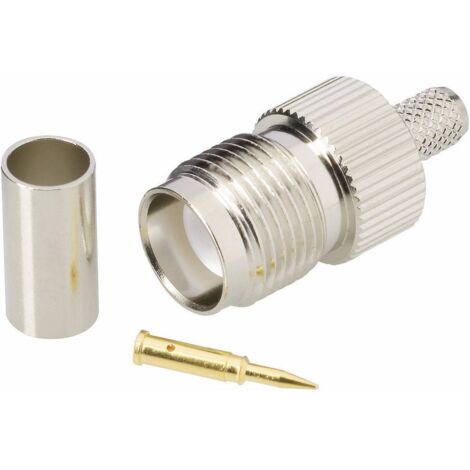 BKL Electronic 0419413 0419413 Connecteur TNC à polarité inversée mâle, droit 50 Ω 1 pc(s) D19005 (1/2)