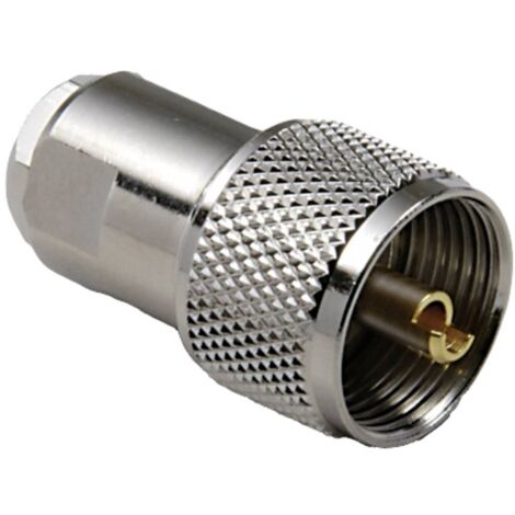 BKL Electronic 0406080 0406080 Connecteur UHF mâle, droit 50 Ω 1 pc(s) D15924 (1/2)