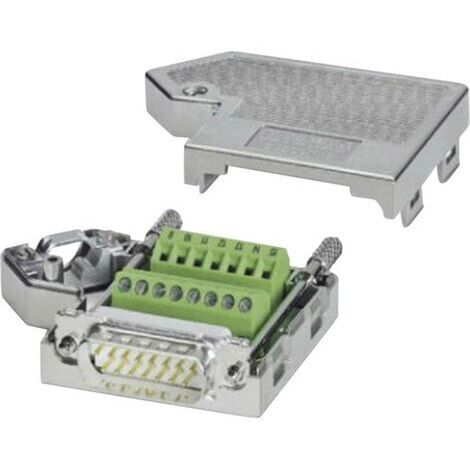 SUB-D mâle 15 pôles Phoenix Contact 2761606 180 ° raccord à vis 1 pc(s) D12545 (1/5)
