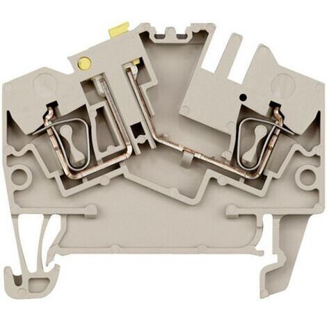 Bloc de jonction de test sectionnable Weidmüller ZTR 2.5-2 1779010000-1 beige foncé 1 pc(s) D13958 (1/5)