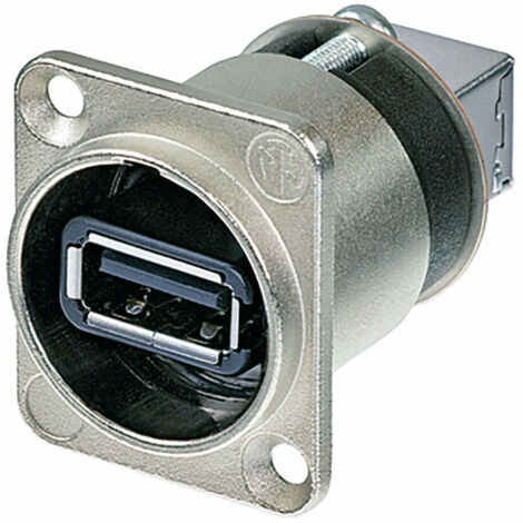 embase femelle USB 2.0 Neutrik NAUSB-W 1 pc(s) D18814 (1/2)