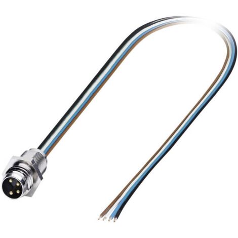 Embase mâle M12 pour capteurs/actionneurs Phoenix Contact SACC-E-M12MS-5CON-PG9/0,5 1671111 Contenu: 1 pc(s) (1/3)