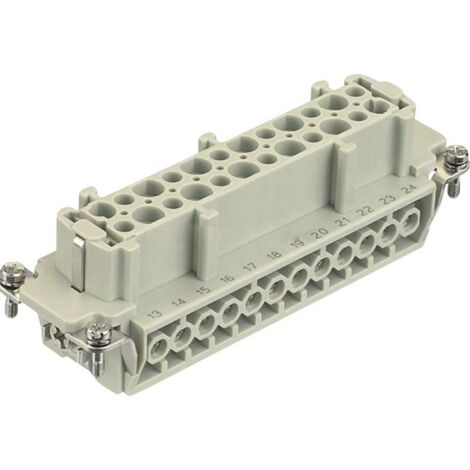 HARTING 09330242711 Insert femelle Han® E 24 + PE raccord à vis 1 pc(s) D10333 (1/3)