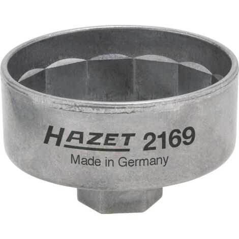 Hazet 2169 Clé filtre à huile 82 mm robuste et légère (1/4)