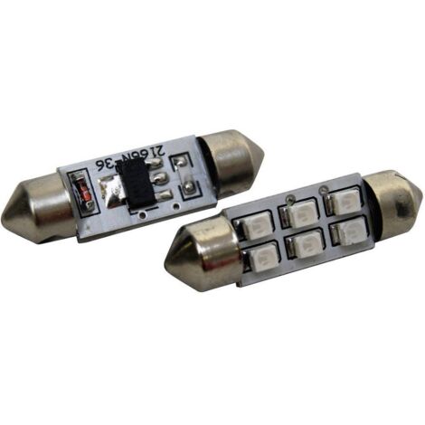 EUFAB 13298 C5W 12 V S8.5 (Ø X L) 10 MM X 36 MM 1 PAIRE(S) (1/2)