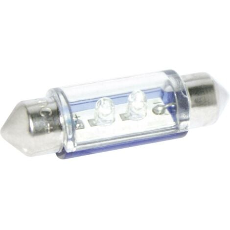 Ampoule navette LED Eufab 12-V SOFFITTE 10X36 BLAU 13472 N/A N/A