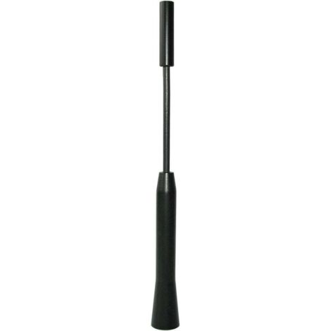 Antenne De Toit EUFAB Aluminium Noir 23cm - Adaptateur M5 M6 M7 - Pour Voiture, SUV, Camping-car
