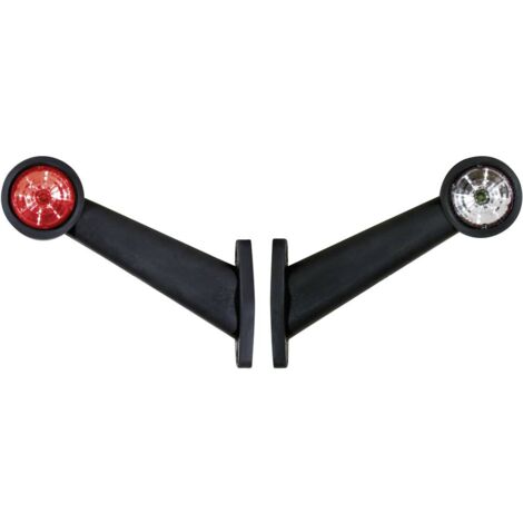 Feu de gabarit droite, gauche rouge, blanc Fristom 90329 12 V, 24 V