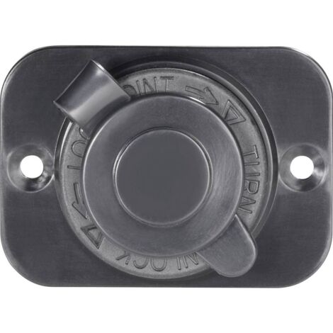 Prise allume-cigares avec clapet de protection