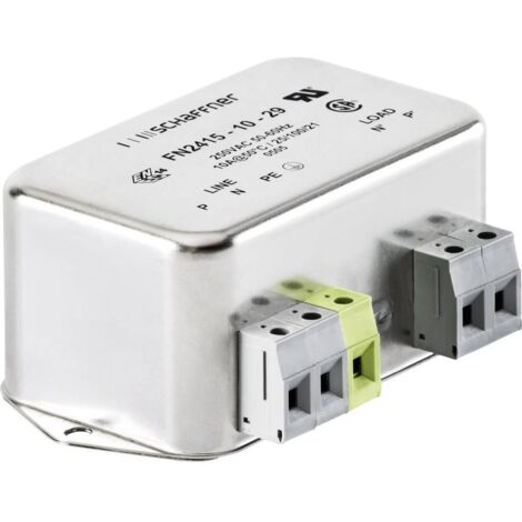 Filtre antiparasite Schaffner FN2415-6-29 250 V/AC 6 A (L x l x H) 94 x 58 x 45.4 mm 1 pc(s) S31971 (1/2)
