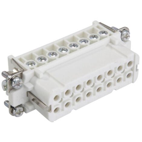 LAPP 10531000 Insert femelle EPIC® H-A 16 Nombre total de pôles 16 + PE 1 pc(s) (1/3)