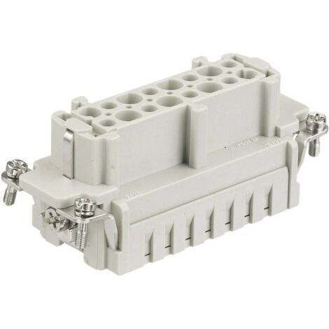 HARTING 09330102716 Insert femelle Han® E 10 + PE cage à ressort 1 pc(s) D15666 (1/3)
