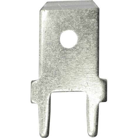 Languette 6.3 Vogt Verbindungstechnik 3866b.68 180 ° non isolé métal 100 pc(s) (1/3)