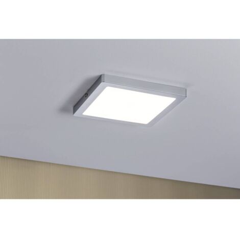 Panneau à LED chrome (mat) 1x LED intégrée Paulmann Atria 70866 20 W N/A 1 pc(s) S309871 (1/4)