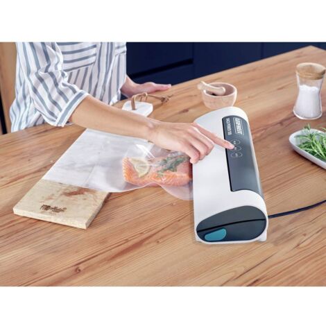Leifheit 03280 Vacu Power 100 Emballeuse sous vide (l x H x P) 378 x 66 x 103 mm