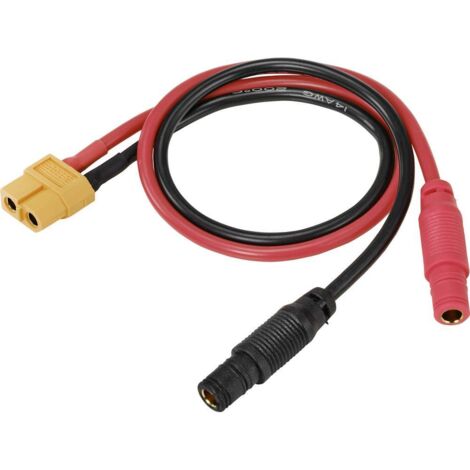 Câble De Charge Équilibrage RC XT60 61 Cm – Compatible Chargeur ISDT 406, Pour Batteries Lithium 2S-24S (Prise 4/5 Mm)