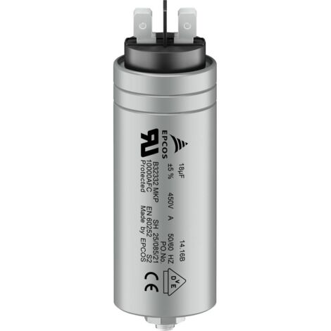 TDK B32332B6205J071 1 pc(s) Condensateur à film MKP à enficher 2 µF 450 V/AC 5 % (Ø x L) 30 mm x 52 mm W430362 (1/3)