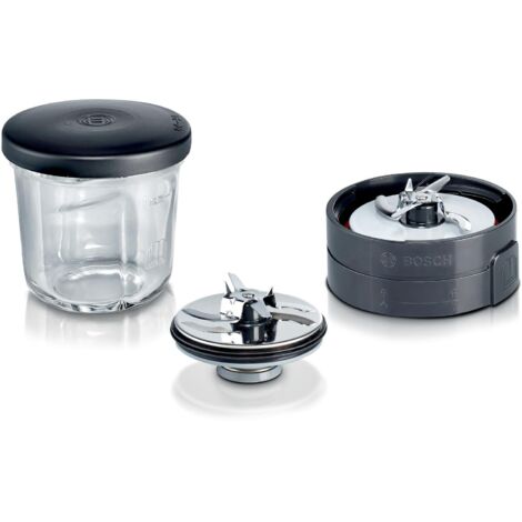Bosch Haushalt MUZ45XCG1 Hachoir transparent, noir (1/5)