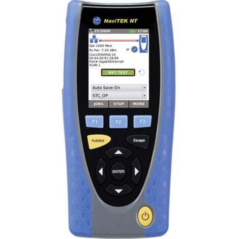 Testeur réseau NTEK-KIT Trend Networks NaviTEK NT Pro Testpaket réseau S630662