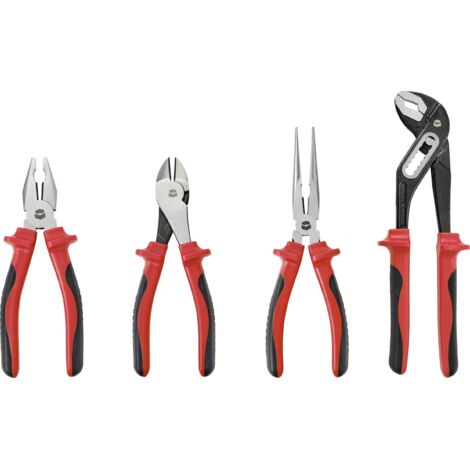 TOOLCRAFT TO-7492839 POUR LATELIER JEU DE PINCES 4 PIÈCES (1/5)