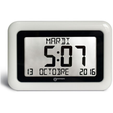 Geemarc 1558323 à quartz Horloge radiopilotée bois (1/5)